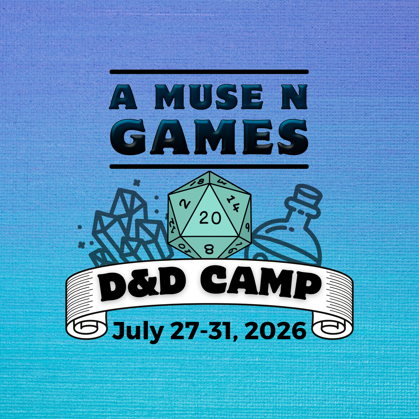 Kids D&D Camp All Day Full Week