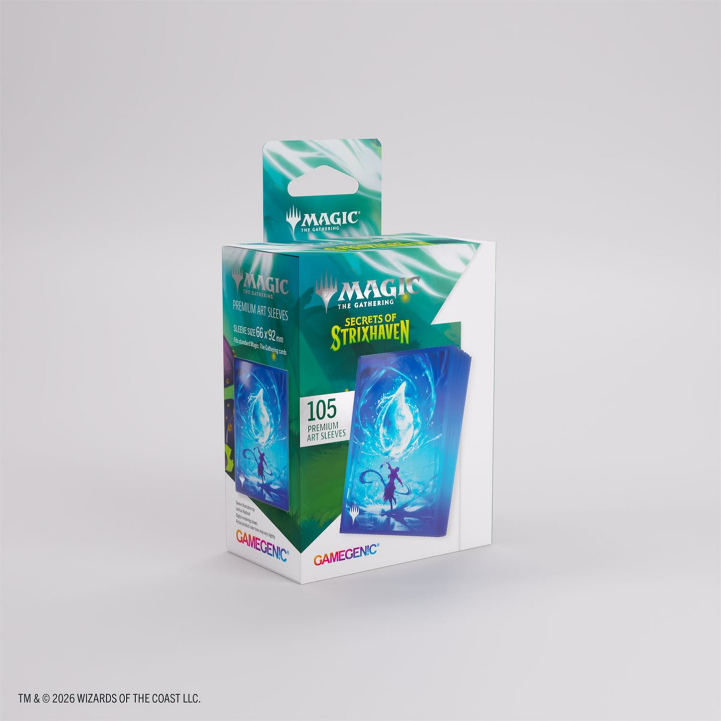 Gamegenic Secrets of Strixhaven Art Sleeves: Island