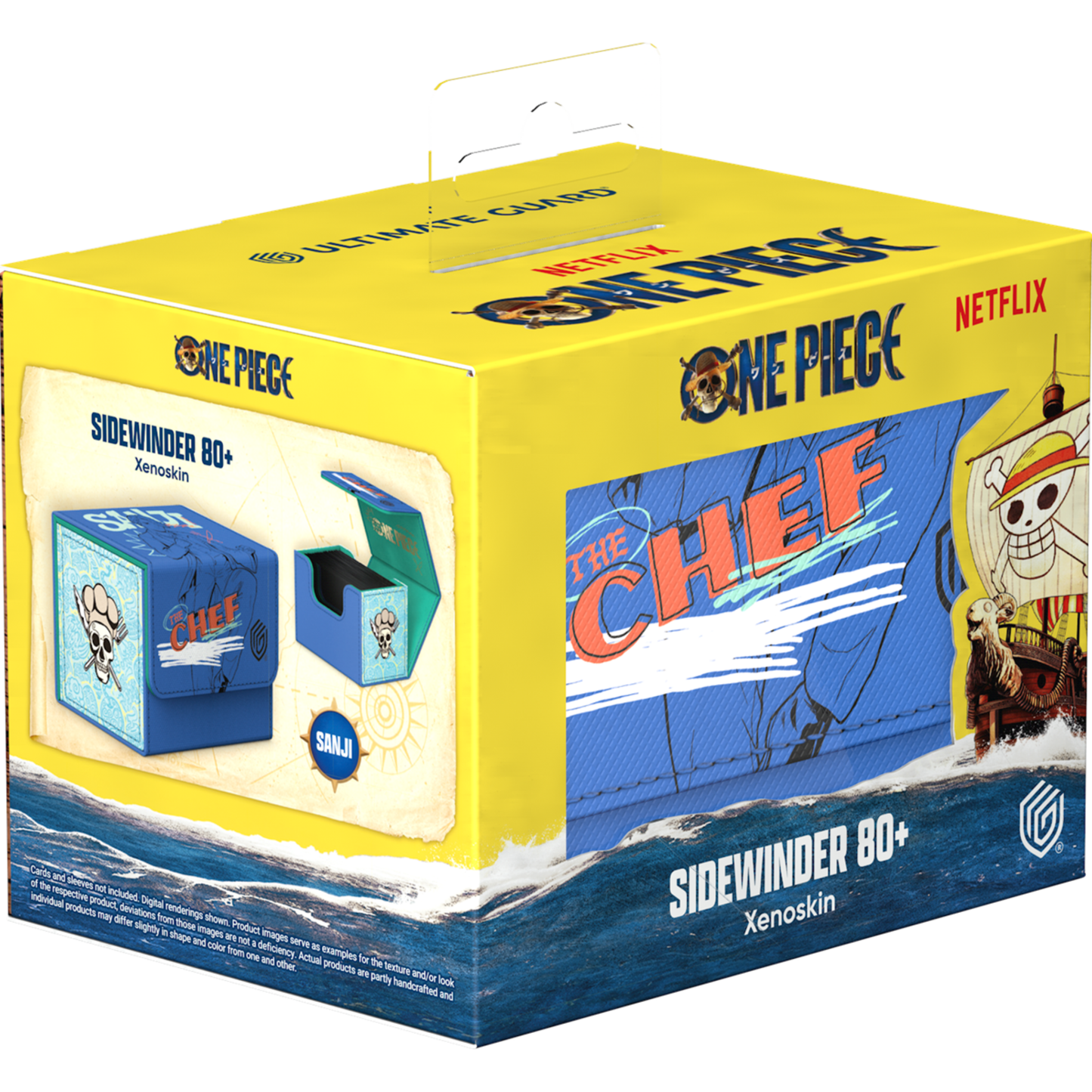 Ultimate Guard Deck Case Sidewinder 80+ Xenoskin One Piece - Sanji