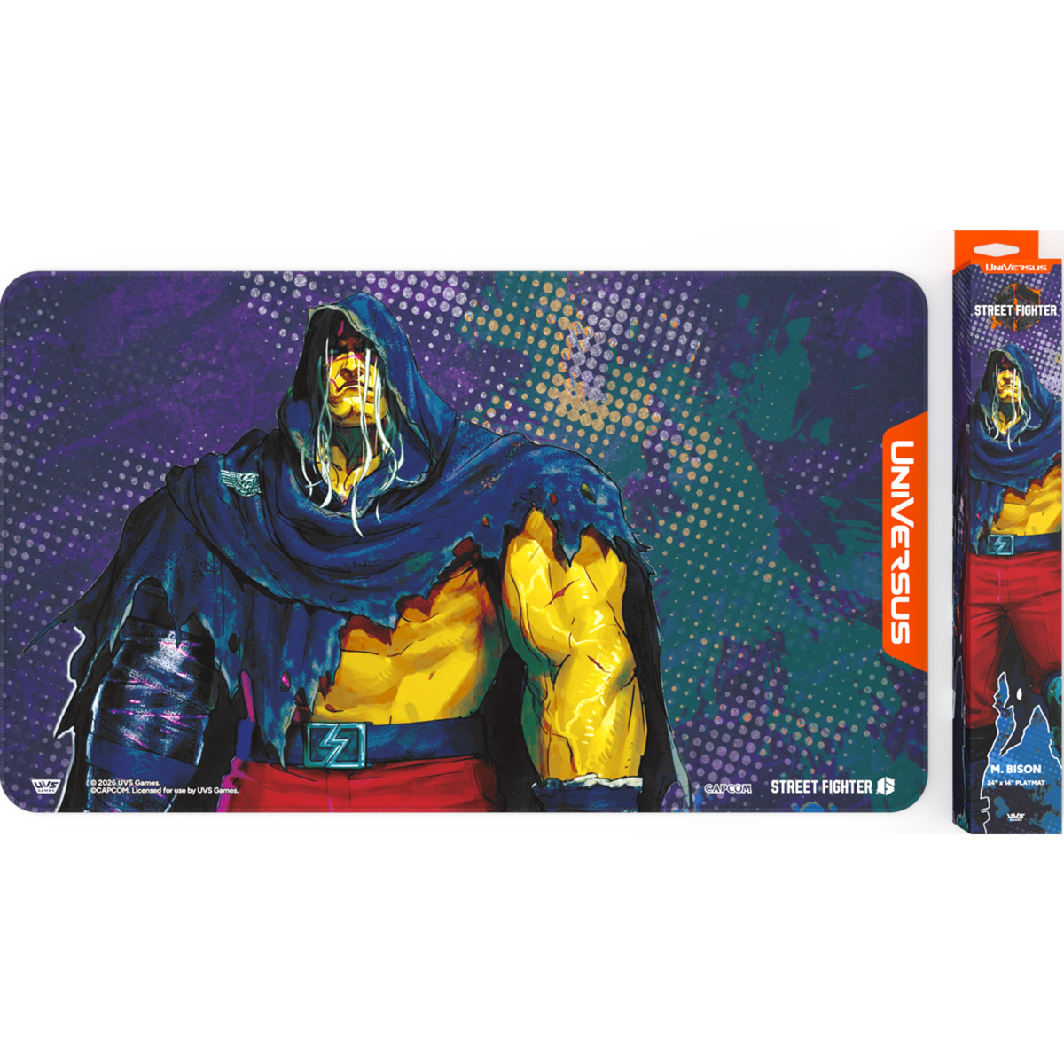 M. Bison Street Fighter 6 Challenger Series Playmat