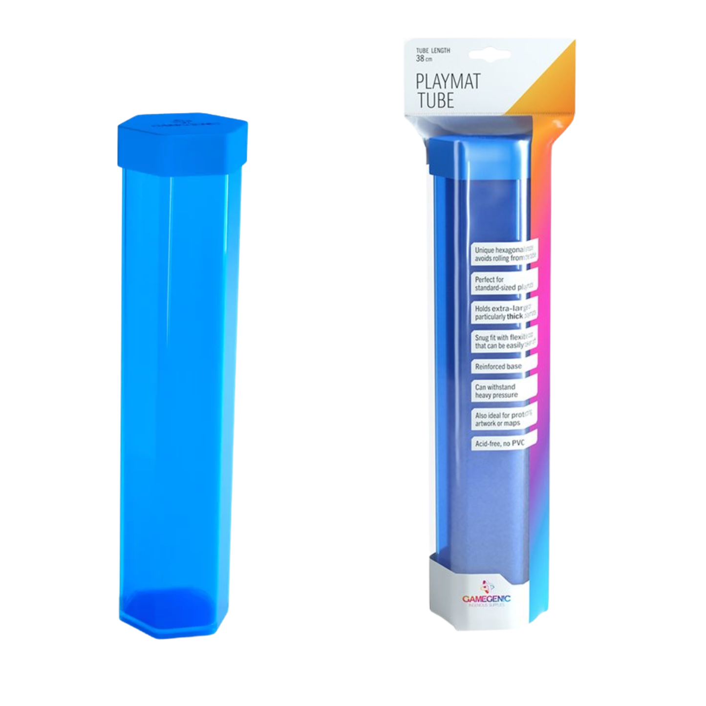 Gamegenic Playmat Tube Blue