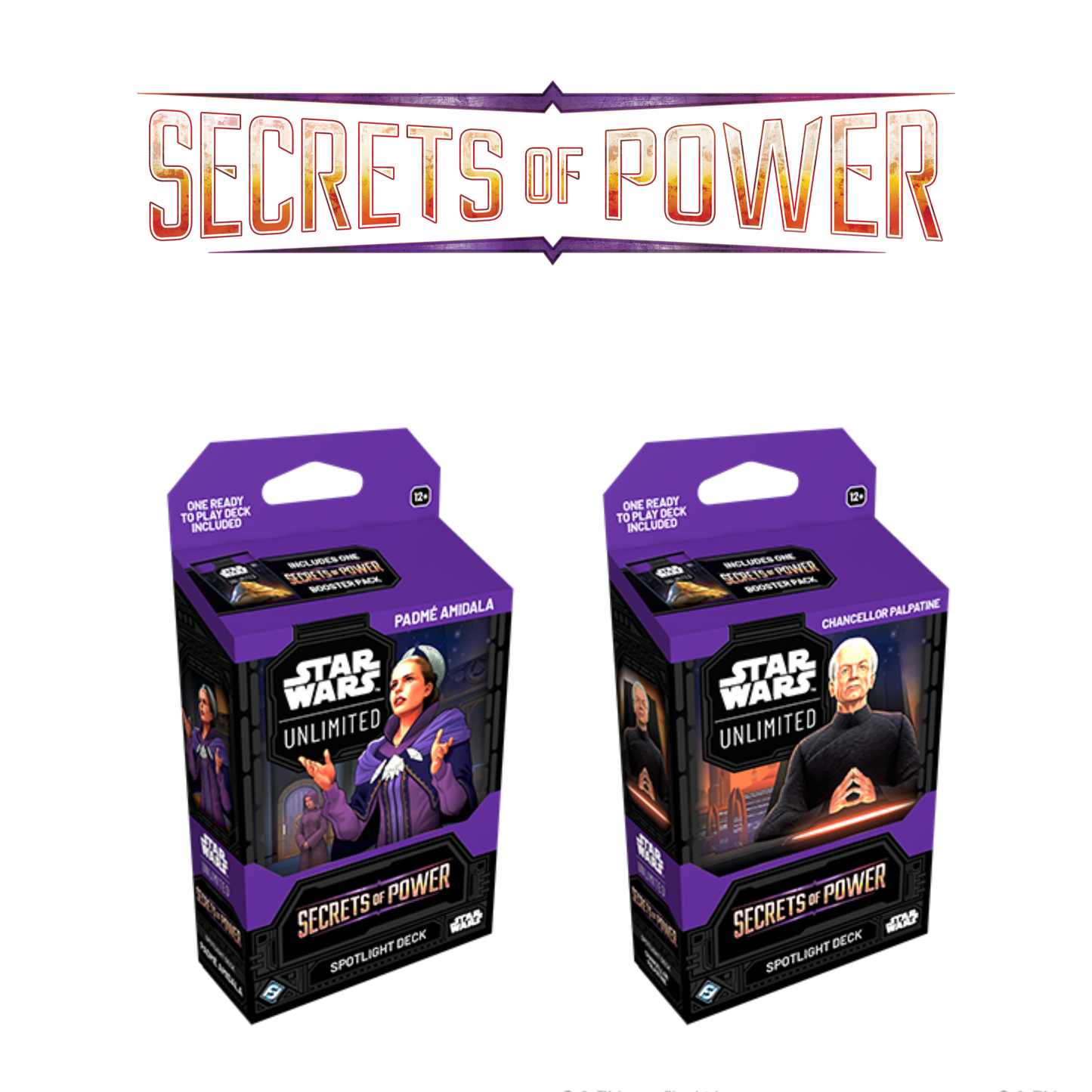 Star Wars Unlimited: Secrets of Power Set of 2 Spotlight Deck - A Muse N Games