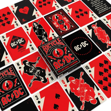 AC/DC Bicycle Playing Cards - A Muse N Games