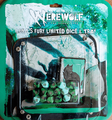 Werewolf The Apocalypse: Luna's Fury Dice Set and Tray image 0