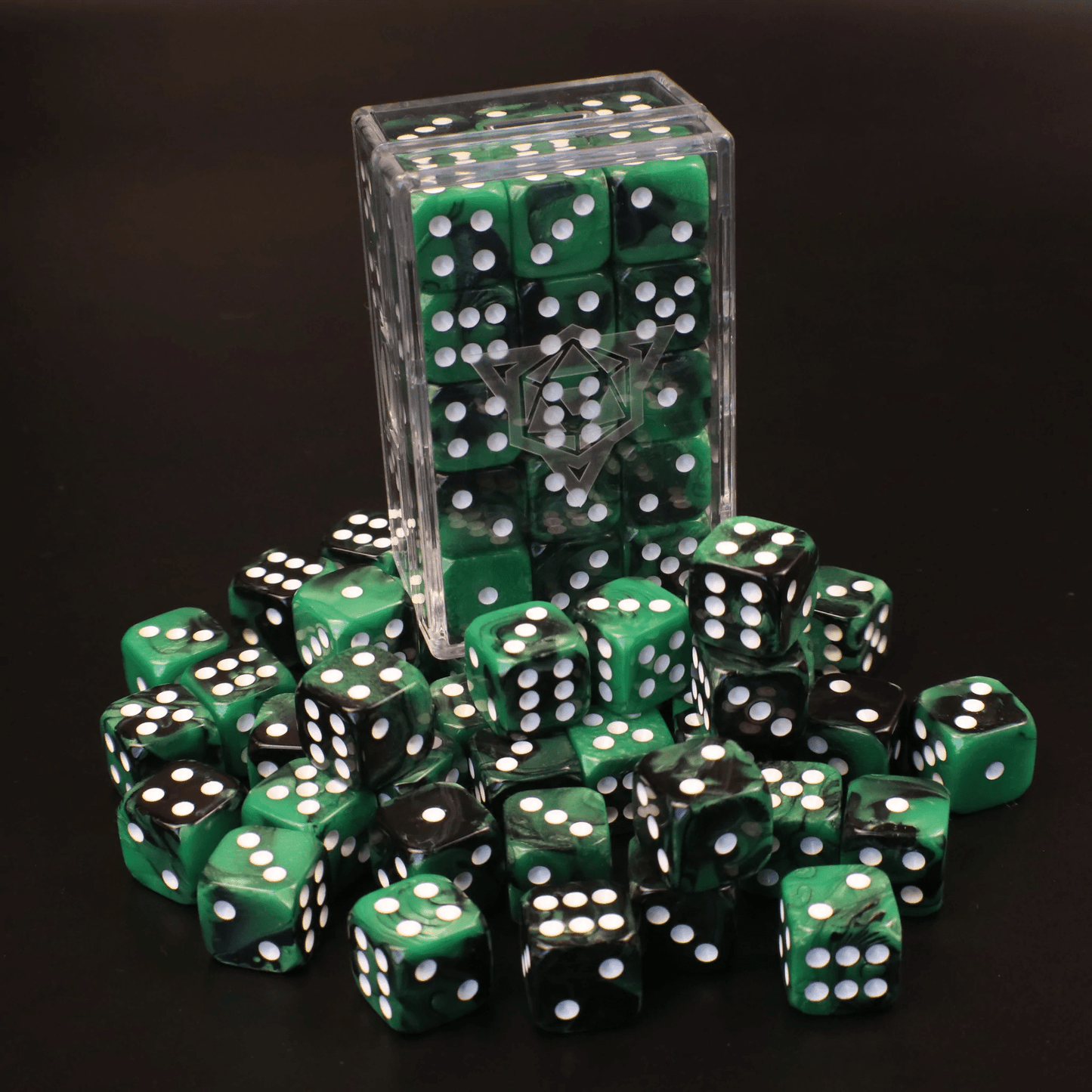 Die Hard Vanguard Nocturne & Veridian 30D6 14mm Dice Pack image 0