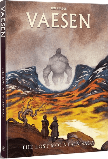 Vaesen Nordic Horror RPG Lost Mountain Saga Hardcover image 0