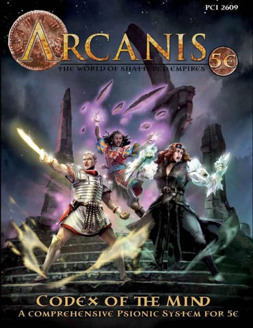 5E Arcanis The Codex of the Mind image 0
