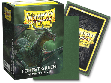 Dragon Shield Matte Forest Green 100ct Sleeves image 0