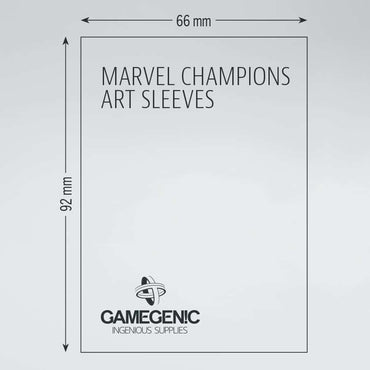 GAMGENIC MARVEL CHAMPIONS SHE-HULK SLEEVES 50 PACK image 1