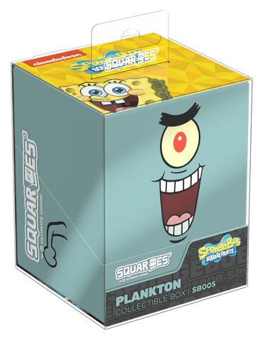 Squaroes SpongeBob SquarePants Plankton 100+ Boulder Deck Box image 0