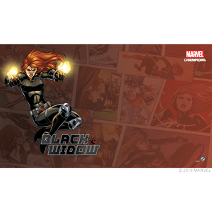 Marvel Champions Black Widow Playmat image 0