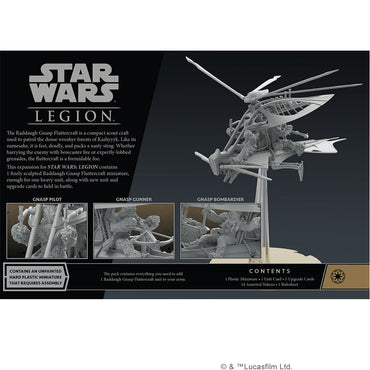 Star Wars Legion: Raddaugh Gnasp Fluttercraft Unit Expansion image 1