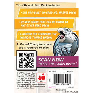 Marvel Champions Ms. Marvel Hero Pack MC05 image 1