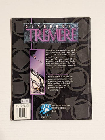 Vampire the Masquerade Clanbook Tremere image 1