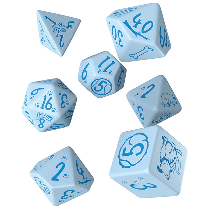 Dogs Dice Max 7 Piece RPG Set image 0