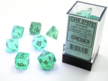 CHX27575 BOREALIS 7-DIE SET LIGHT GREEN/GOLD LUMINARY image 1