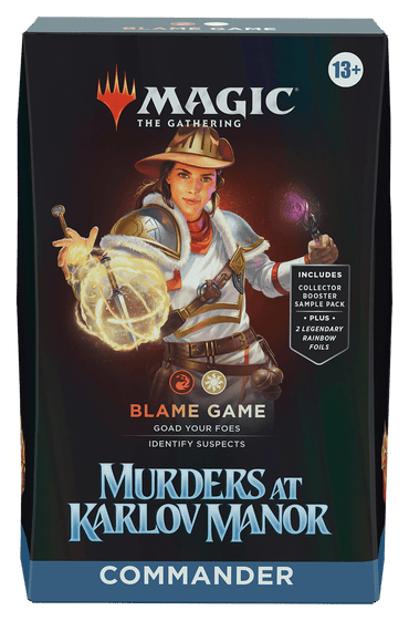 Murders at Karlov Manor Blame Game Commander Deck image 0
