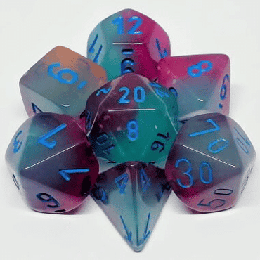 CHX26464 Gemini Gel Green-Pink w/blue 7 Die Set image 0