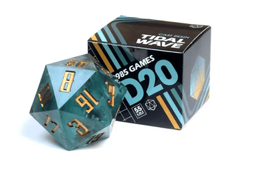 1985 Games: Mega D20 Tidal Wave 55MM Dice image 0