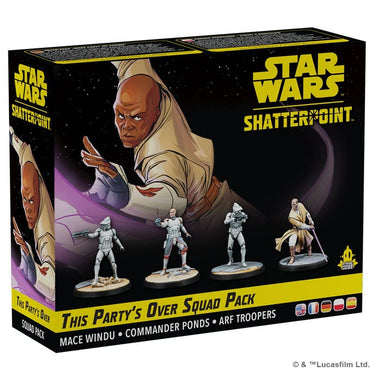 Star Wars Shatterpoint This Party's Over: Mace Windu Squad Pack image 0