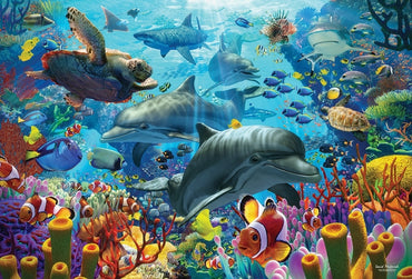 2000PC Coral Sea Cobble Hill Puzzle image 1