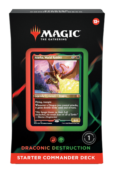Draconic Destruction Commander Starter Deck image 0
