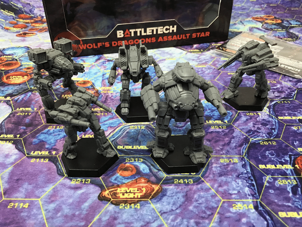 Battletech Wolf's Dragoons Assault Star image 0