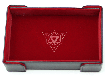 Die Hard Red Magnetic Rectangular Dice Tray image 0