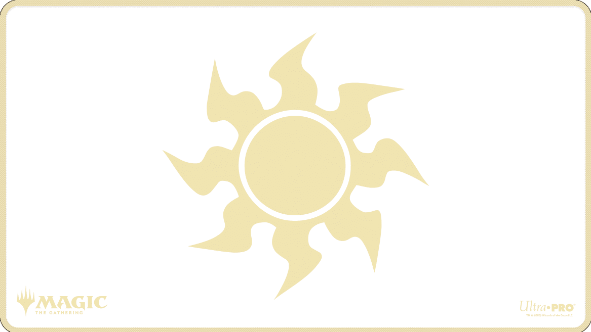 Ultra Pro Plains Mana Symbol Stitched Playmat image 0