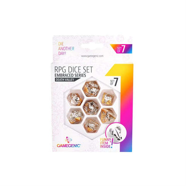 Embraced Series: Death Valley: RPG Dice Set (7pcs) image 0