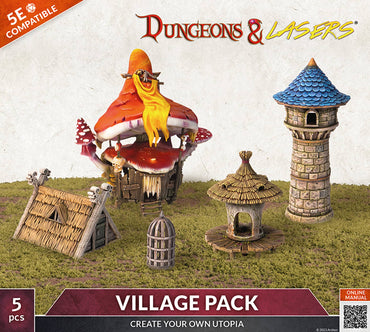 Dungeons and Lasers Village Pack image 0