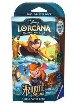 Disney Lorcana Azurite Sea Gadget Starter Deck image 0
