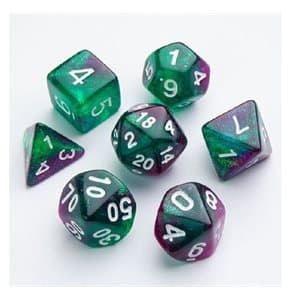 Gamegenic Galaxy: Aurora 7pc Dice Set image 0