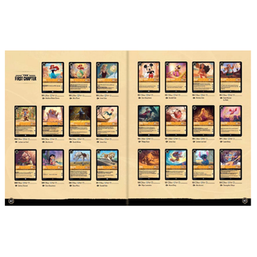 Disney Lorcana Official Collector's Guide Sets 1-4