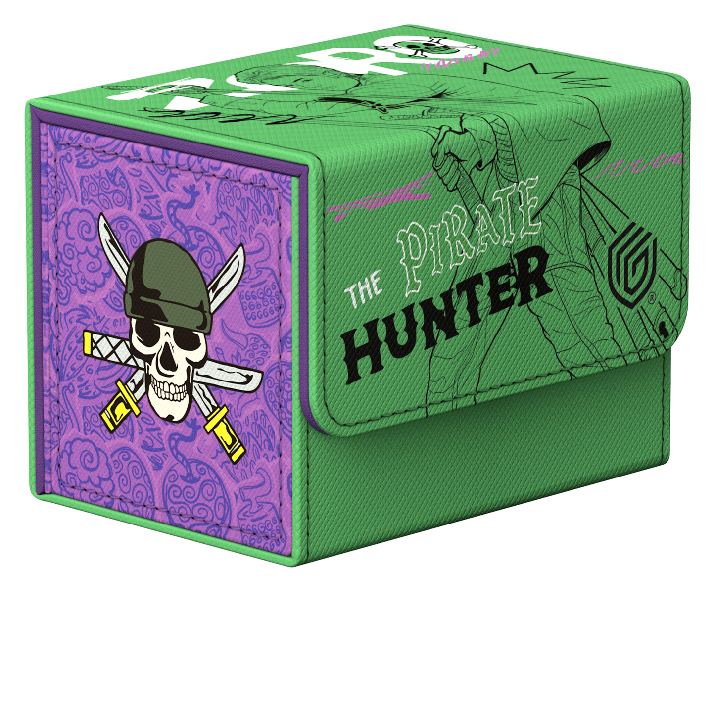 Ultimate Guard Deck Case Sidewinder 80+ Xenoskin One Piece - Zoro