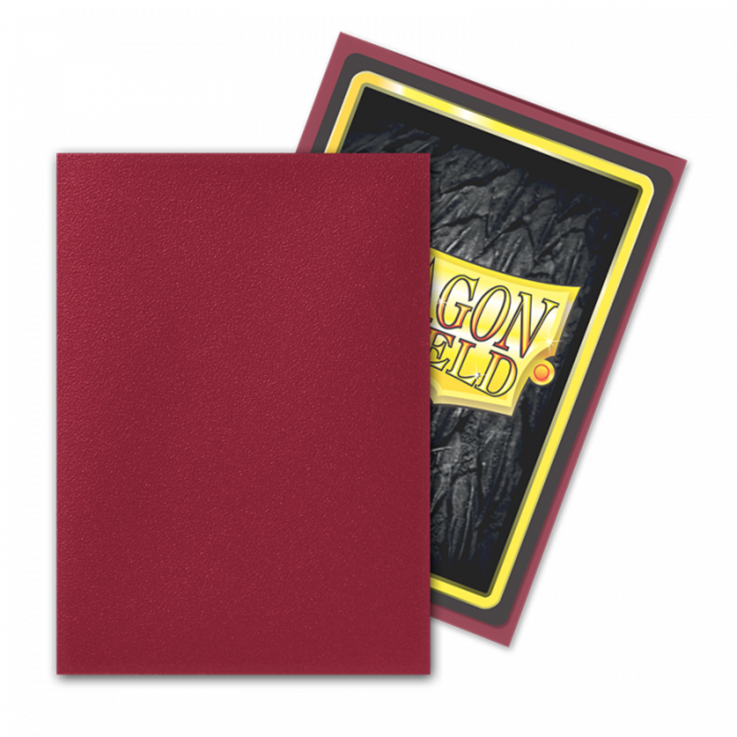 Dragon Shield Blood Red Matte Sleeves 100 Count