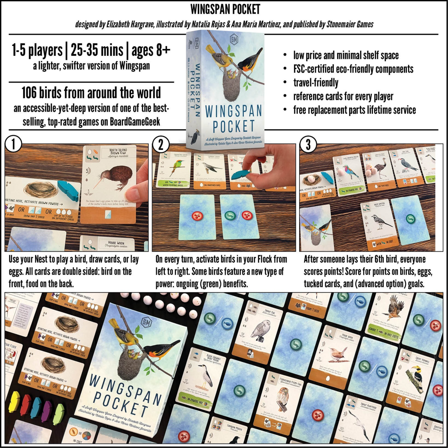 Wingspan Pocket