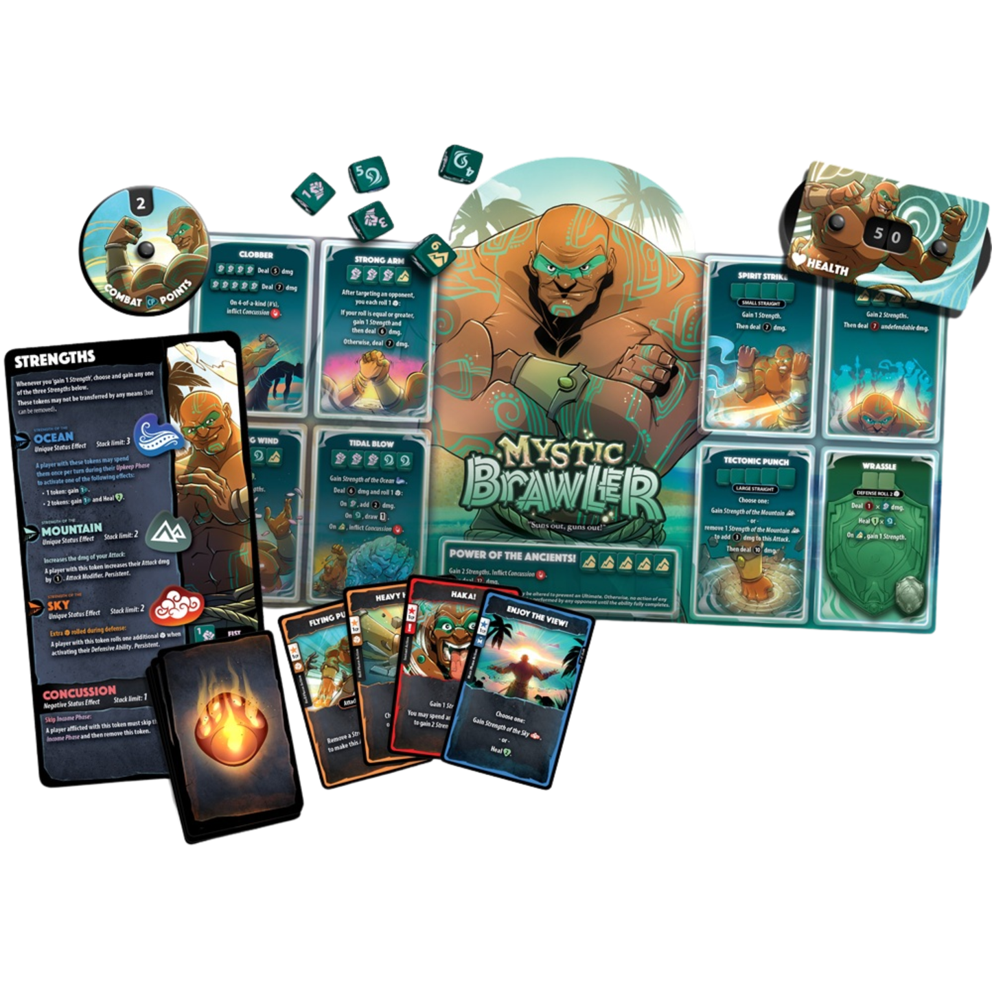 Dice Throne Hero Pack - Mystic Brawler