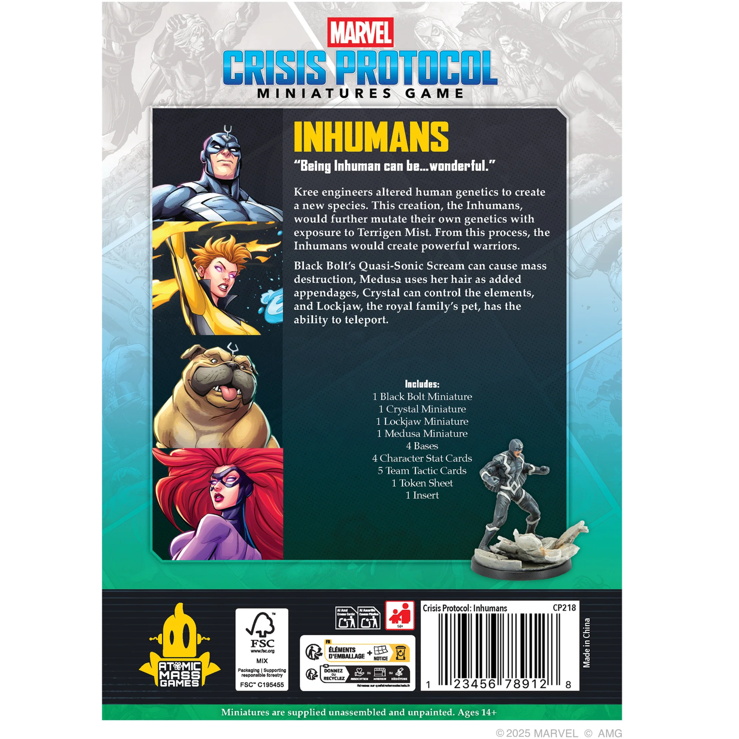 Marvel: Crisis Protocol: Inhumans - Affiliation Pack