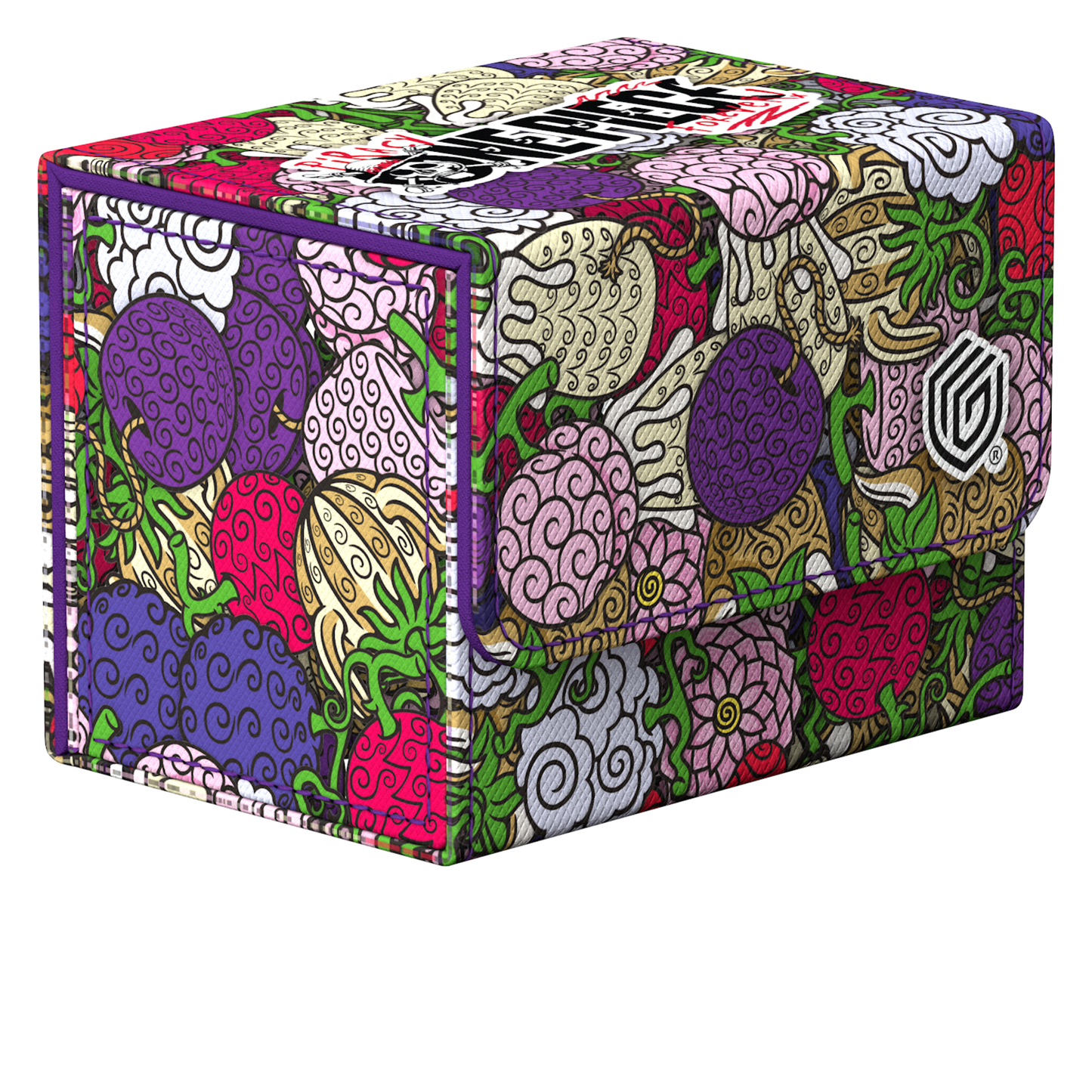 Ultimate Guard Deck Case Sidewinder 80+ Xenoskin One Piece - Devilfruit Pattern