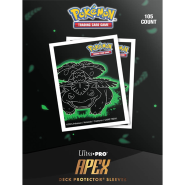 Ultra Pro Apex Pokemon Neon Kanto Venusaur Sleeves 105 Count