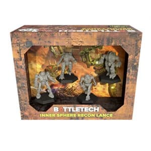 Battletech: Inner Sphere Heavy Recon Lance Forcepack image 0