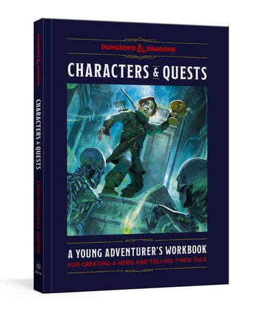 Dungeons and Dragons Characters and Quests: A Young Adventures Guide image 0