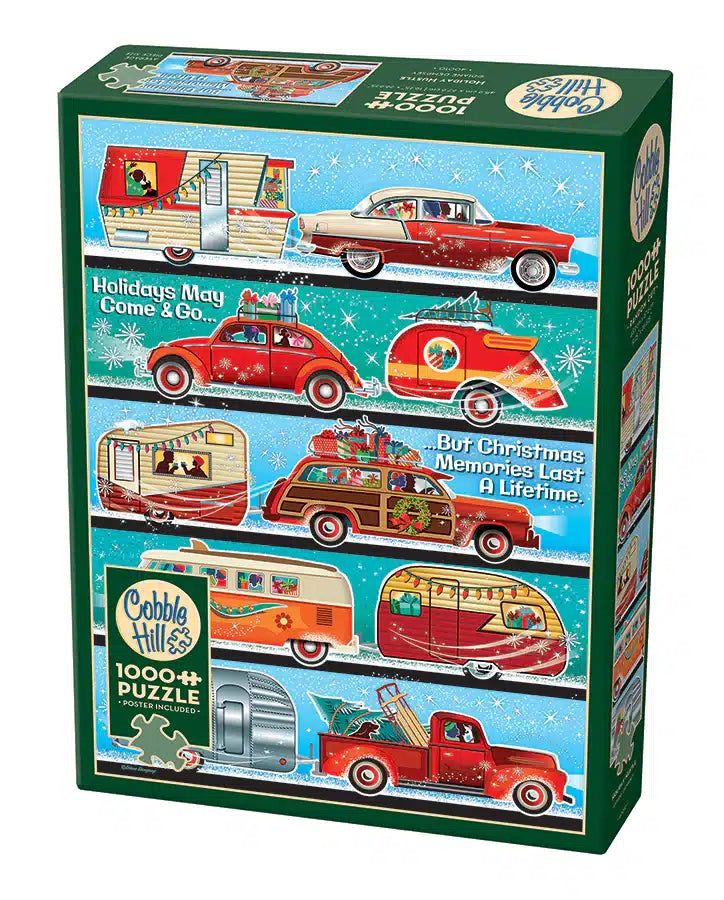 1000 Piece Holiday Hustle Puzzle Cobble Hill image 0
