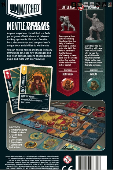 Unmatched Little Red Riding Hood vs. Beowulf image 1