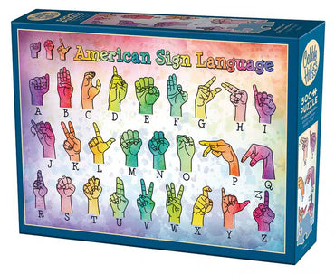 American Sign Language 500PC Puzzle image 0