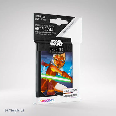 Gamegenic Ahsoka Tano Star Wars Unlimited Art Sleeves 60 CT image 0