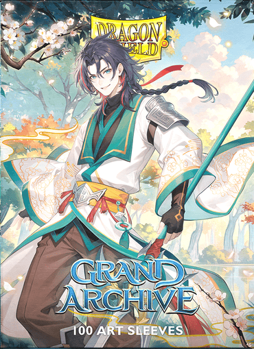 Dragon Shield Grand Archive Jin, Fate Defiant Art Sleeves 100ct image 0