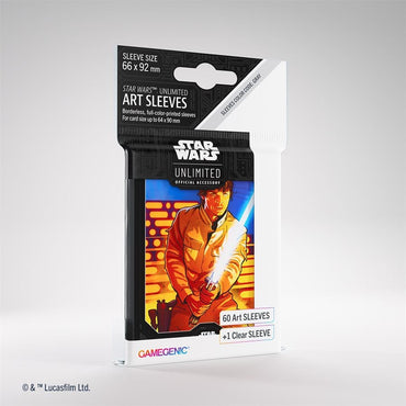 Gamegenic Luke Skywalker Star Wars Unlimited Art Sleeves 60 CT image 0