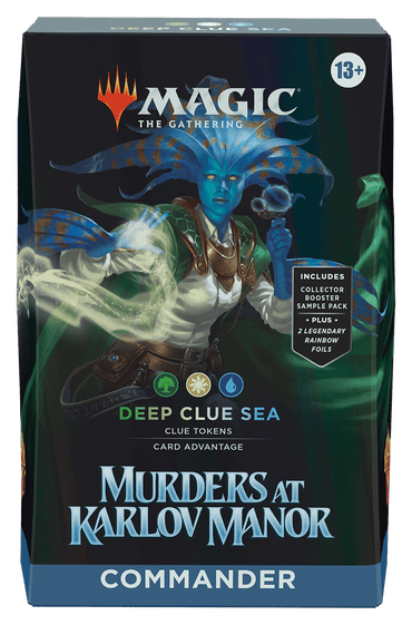 Murders at Karlov Manor Deep Clue Sea Commander Deck image 0